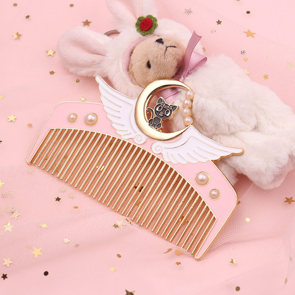 Girl Heart Creative Straight Hair Comb Cute Valentine's Day Gift - V.I.P Digital Presence