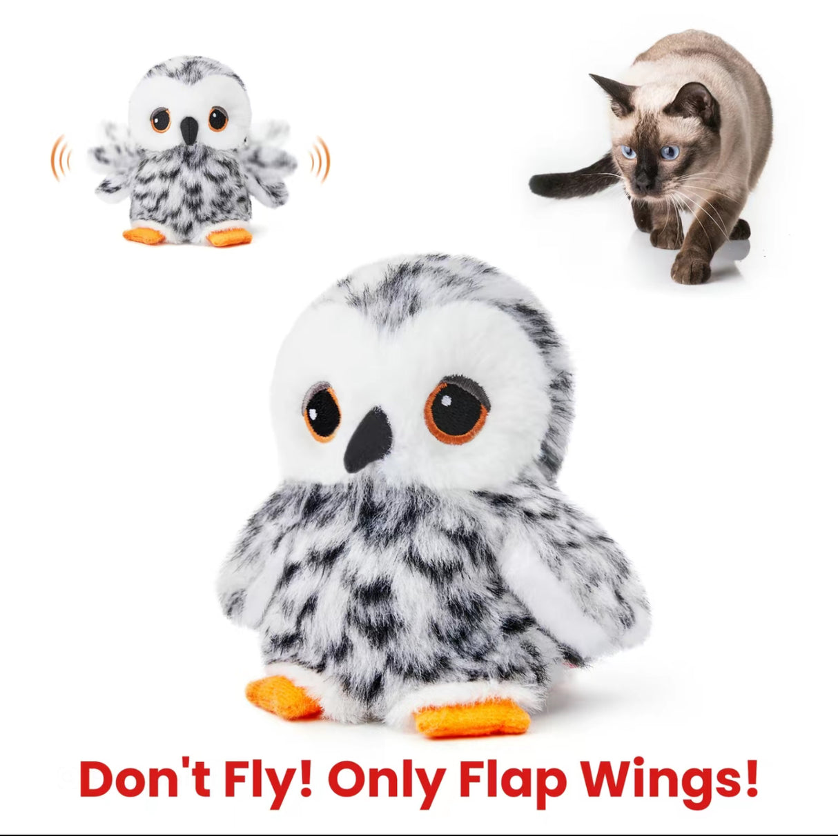 ChirpPaws Flapping Bird