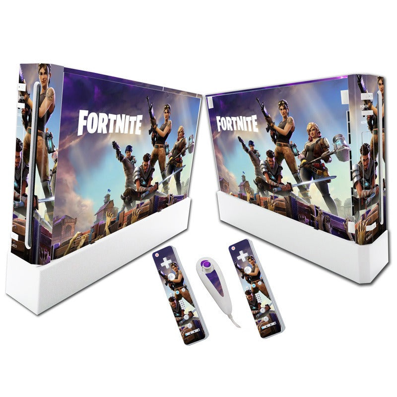 Suitable for WII stickers wii console cartoon protective film Spider-Man Fortress Night multiple styles without leaving glue - V.I.P Digital Presence