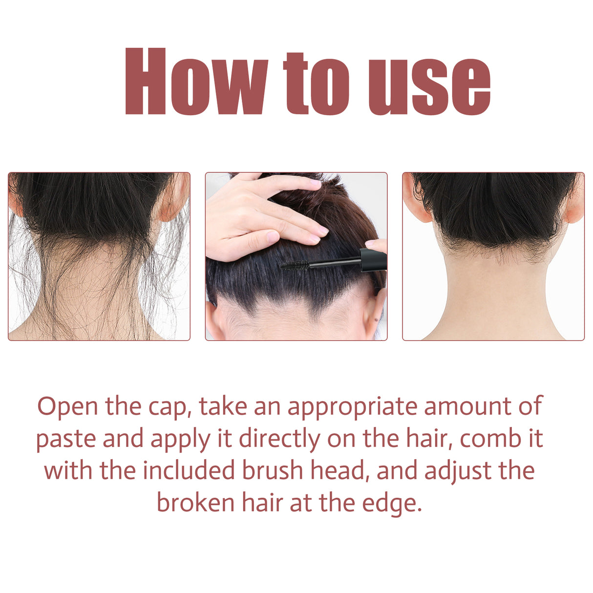 Hair Styling Sticks, Smooth Frizzy Natural Non-Greasy Hair Permanent Styling Broken Hair Finishing Cream - V.I.P Digital Presence