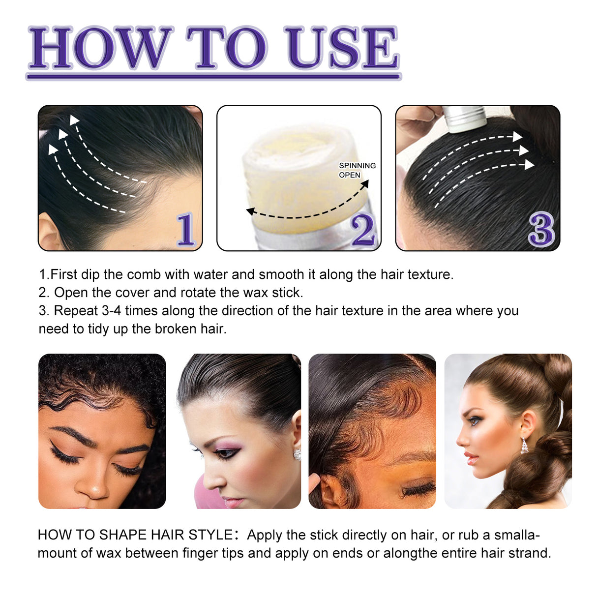 Hair Wax Rod, Hair Shredder Hair Wax Rod Small Hair Shredder Hair Shredder Hair Styling And Finishing Cream - V.I.P Digital Presence