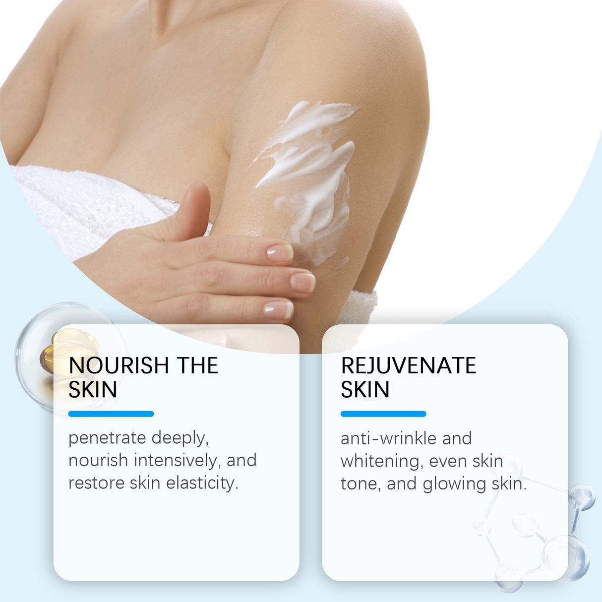 Body Care Cream Moisturizes, Improves Skin Elasticity, Moisturizes Skin And Anti-Wrinkle Skin Care Body Cream - V.I.P Digital Presence