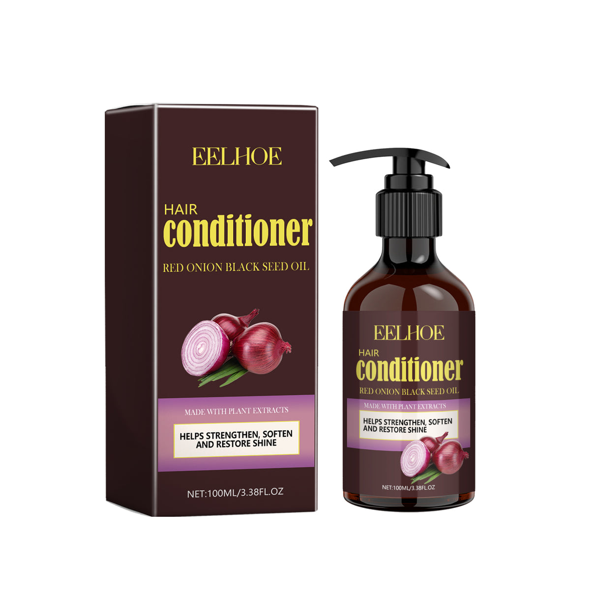 Red Onion Black Seed Oil Hair Conditioner, Nourish The Dry Short-Tempered Smooth And Glossy Hair End Fragrance Conditioner - V.I.P Digital Presence
