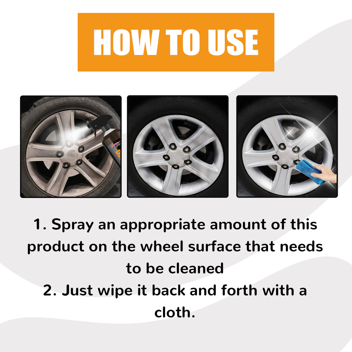 Car Wheel Cleaner, Car Tire Retread Rust Removal Polishing Stain Remover - V.I.P Digital Presence
