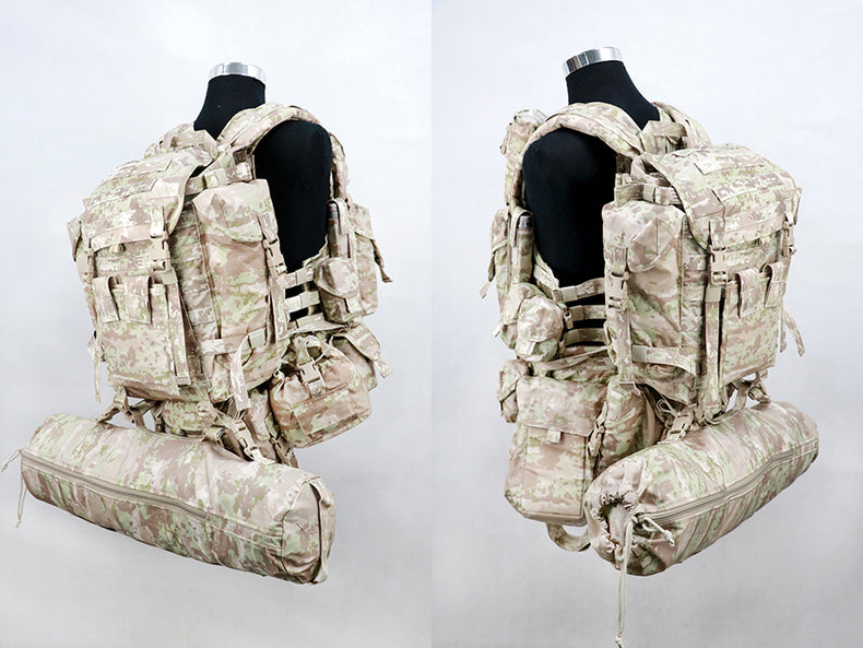 Cold War direct-purchased Russian military-issued 3rd-gen 6sh117 desert KSOR digital camo tactical vest - V.I.P Digital Presence