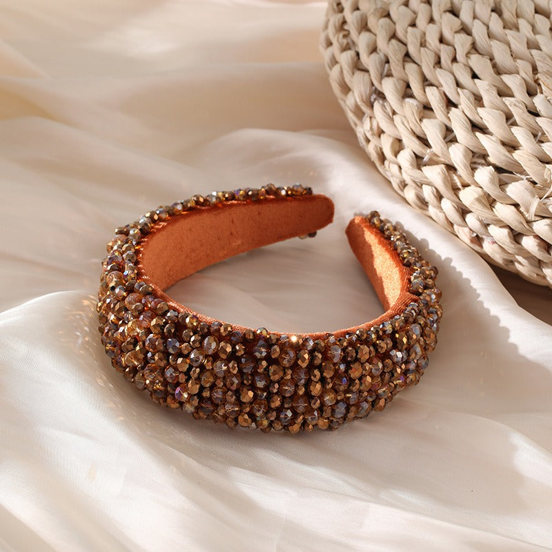 Fashionable Baroque handmade beaded crystal hair accessories - V.I.P Digital Presence