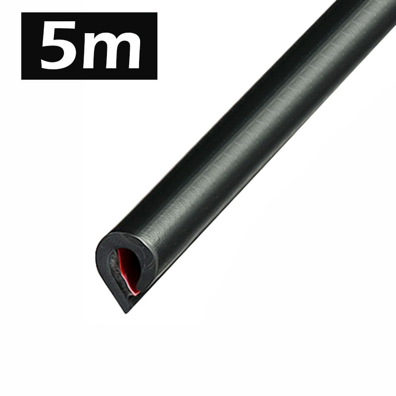 5M/10M Car Door trips Rubber Edge Protective Strips Side Doors Moldings Adhesive Scratch Protector Vehicle For Cars Auto - V.I.P Digital Presence