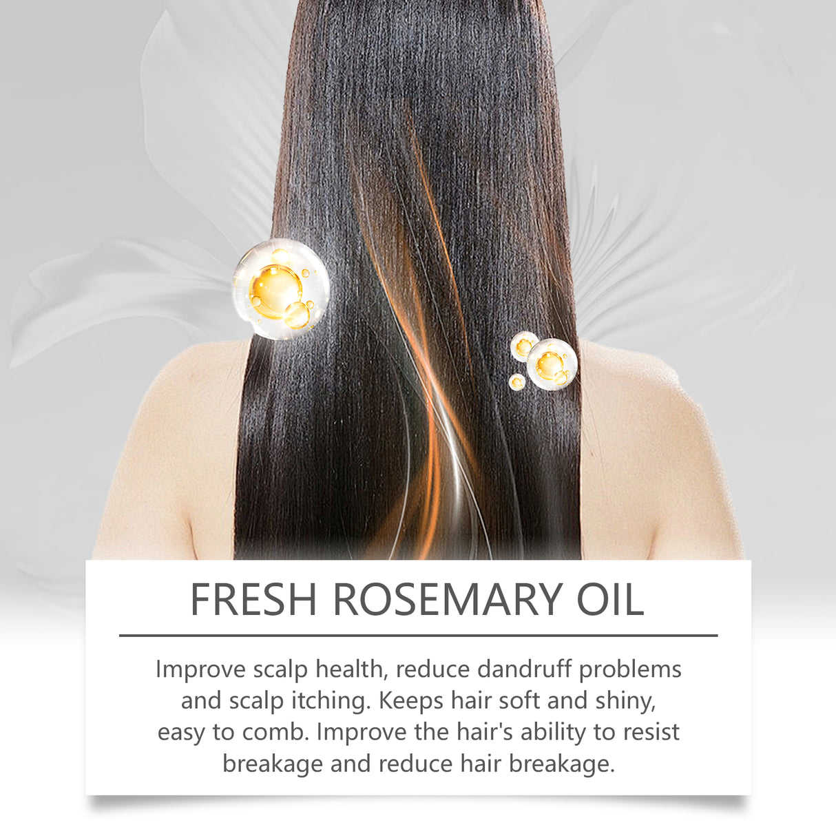Rosemary Hair Care Essential Oil, Hydrating And Moisturizing Daily Gentle Hair Care Oil - V.I.P Digital Presence