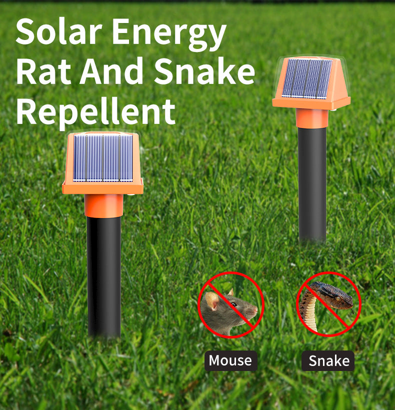 High Power Rat Repeller LED Light Source Variable Frequency Ultrasonic Snake Repeller Solar Rat Repeller - V.I.P Digital Presence