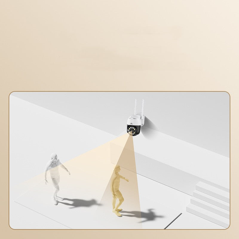 Outdoor panoramic 4K high-definition camera monitoring home network security outdoor waterproof monitor 360 night vision - V.I.P Digital Presence