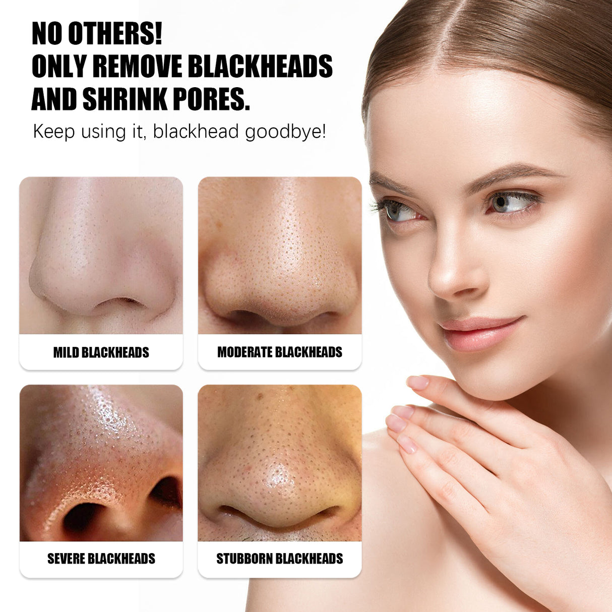 Remove Blackheads Peel Nose Mask, Deep Clean Remove Blackheads Acne And Tighten Pores Strawberry Nose Mask - V.I.P Digital Presence