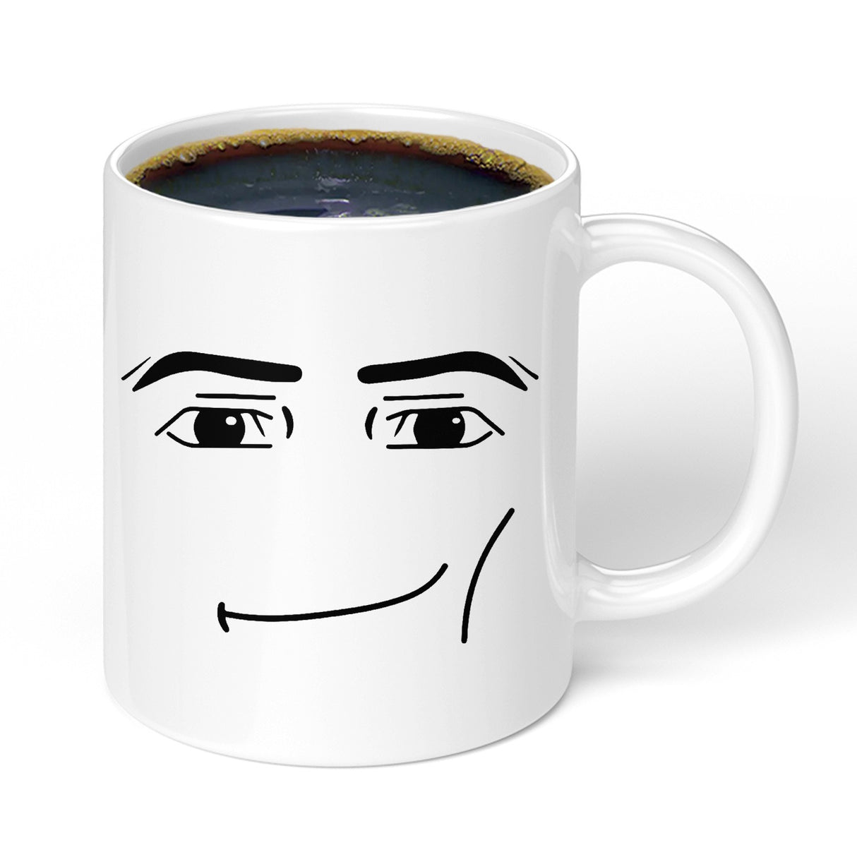 Roblox woman facial expression mug creative boys ceramic breakfast coffee milk cup - V.I.P Digital Presence