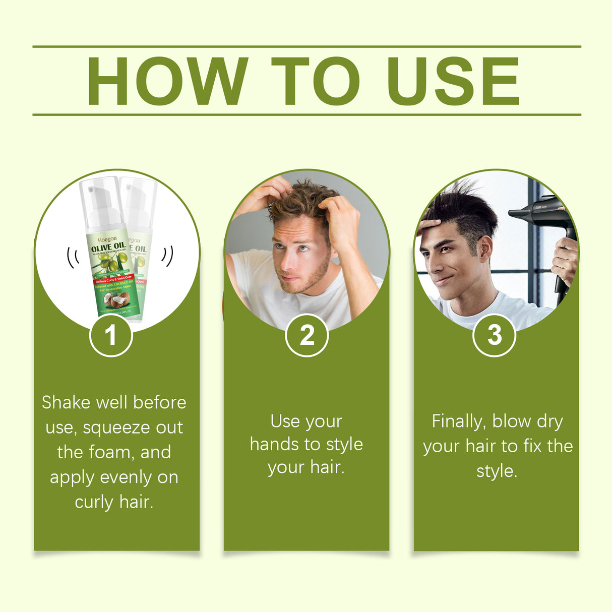 Hair Styling Foam Mousse Refreshing Oil Control Light Protection Volume Fluffy Long-Lasting Styling Dry Hair Mousse - V.I.P Digital Presence