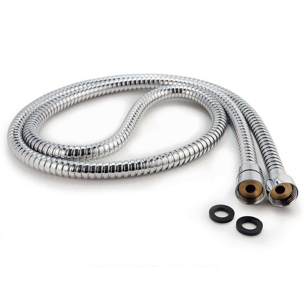 1.5m Stainless Steel Hose Bathroom Shower Head Hose Washer Non-rusting Water Flexible Shower Pipe Household Bathroom Accessories - V.I.P Digital Presence