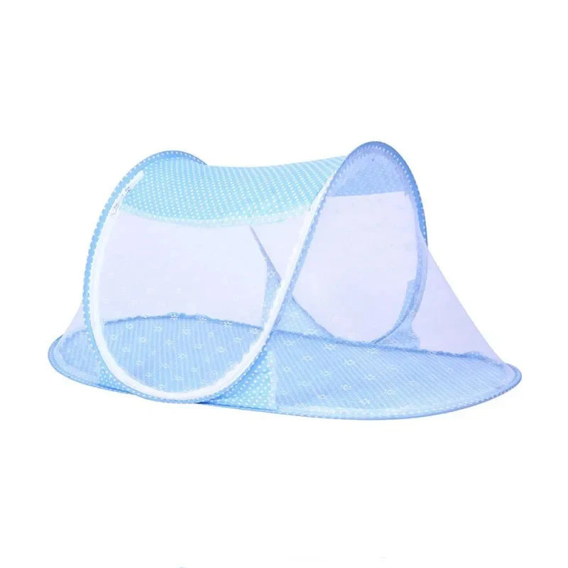 Folding mosquito net with sleeping pad pillow mosquito net bed three piece set music 0-3 year old children's mosquito net - V.I.P Digital Presence