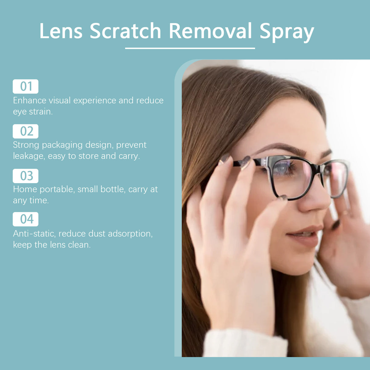 Lens Scratch Remover, Repair Scuff Scratches Refurbished Eye Lens Glass Blur Curing Agent - V.I.P Digital Presence