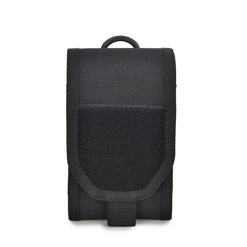 Tactical mobile phone waist bag, belt hanging bag, 6-inch waterproof mobile phone bag, multifunctional tactical accessory bag - V.I.P Digital Presence