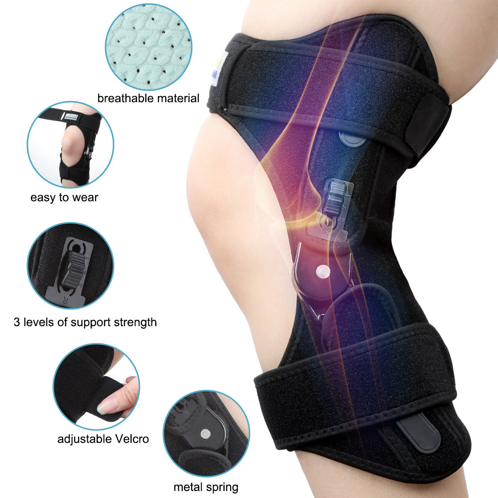 Upgraded Version Of The Third-Speed Adjustable Knee Patella Fixed Support Elderly Climbing Knee Booster - V.I.P Digital Presence
