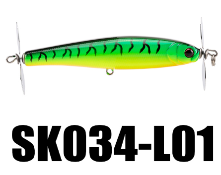 SeaKnight SK034 Pencil Fishing Lure 1PC 14.5g 90mm Top Water