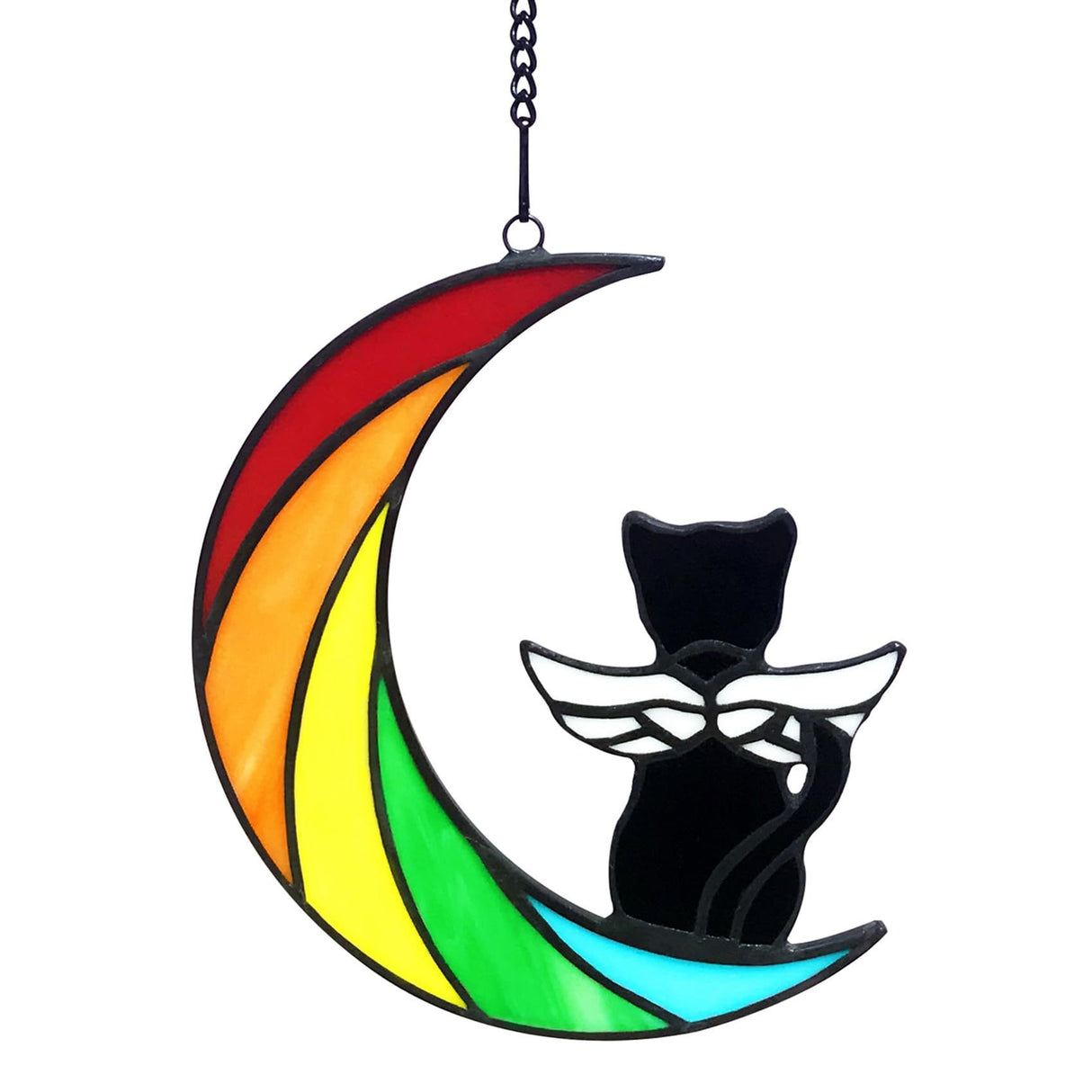 Cat enthusiast commemorative gift cute cat acrylic flat home window wall outdoor decoration pendant - V.I.P Digital Presence