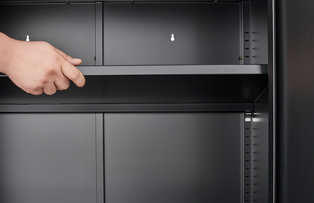 Kitchen Buffet Server Table Accent Sideboard Cupboard Server Buffet Console Table with Doors Cabinet - V.I.P Digital Presence