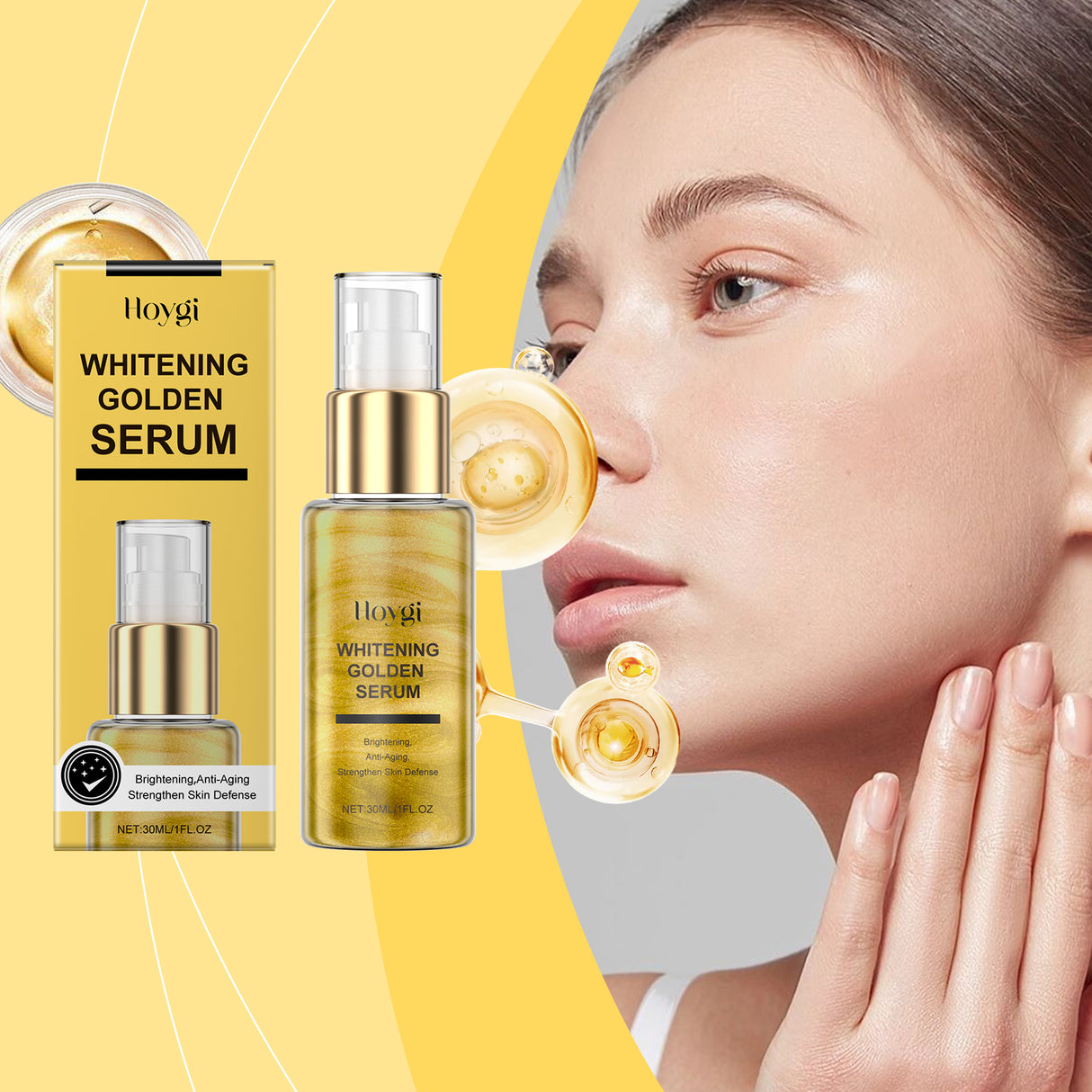 Gold Skin Care Essence Gently Hydrates And Nourishes Skin