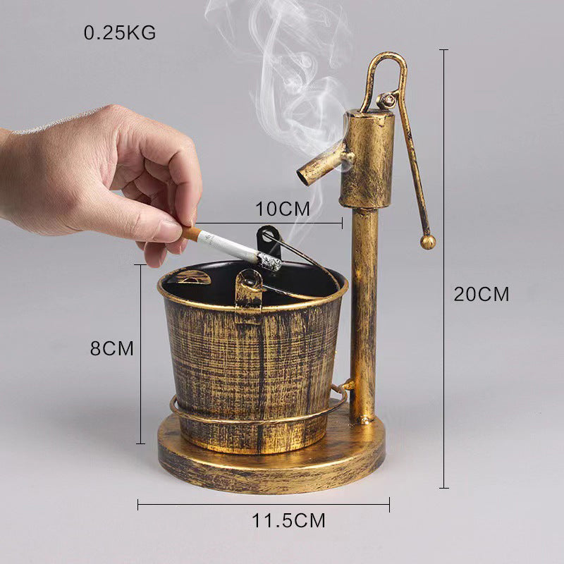 Retro creative home ashtray, large bar living room office KTV ornaments, personality trends, multi-function - V.I.P Digital Presence