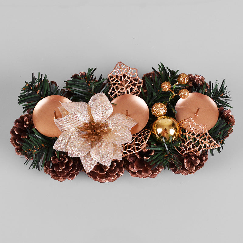 Birthday pine, fruit pine, needle branches, candle holders, flower garlands, home window decorations, handmade candle holders - V.I.P Digital Presence