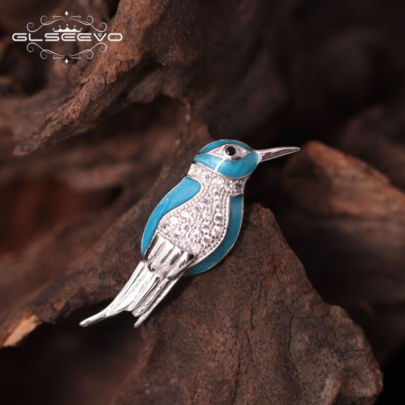 GLSEEVO Animal Brooches Luxury For Girls Daughter Gifts Cute Bird Brooch Broches De Mulheres De Luxo Handmade Jewelry GO0006 - V.I.P Digital Presence