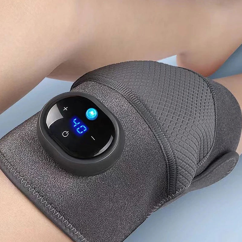 Electric heating knee pad self heating knee massager for keeping warm and treating pain in the knee joints of elderly cold legs - V.I.P Digital Presence
