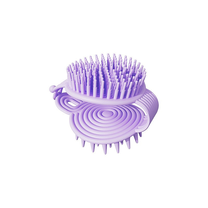 Soft adhesive double-sided hair brush massager for adults and children hair brush for gods bathroom shower brush head massage - V.I.P Digital Presence