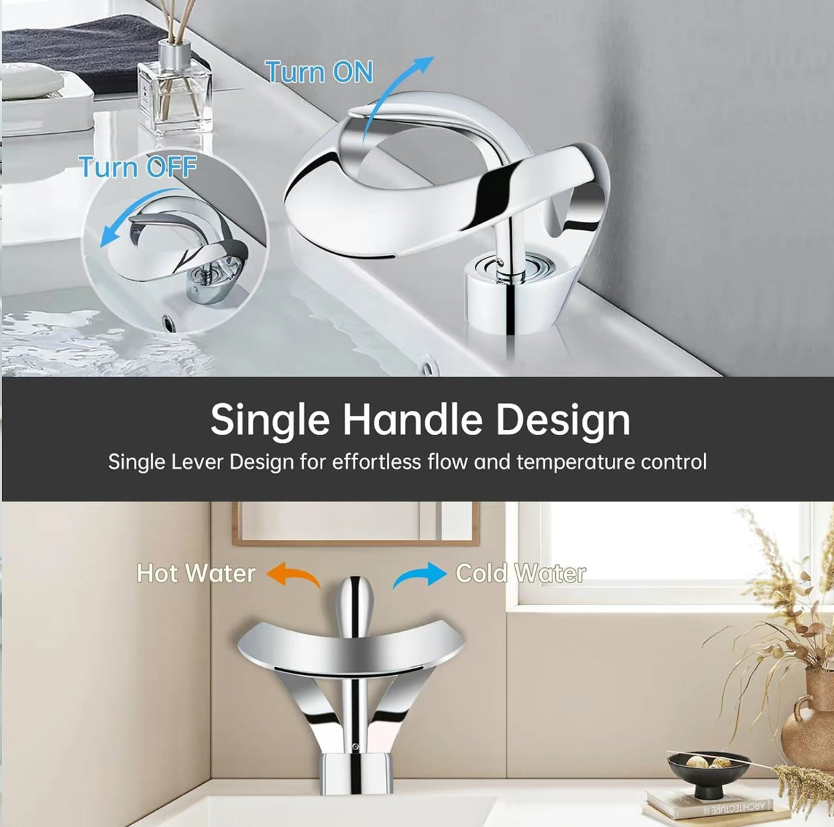 AquaFalls Chrome Tap