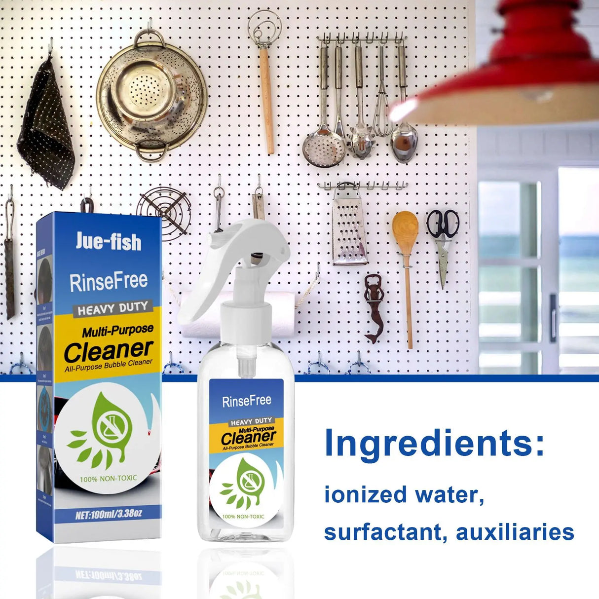 Mult-Purpose Cleaner, Cooktop Kitchen Utensils Multi-Purpose Oil Cleaning Agent - V.I.P Digital Presence