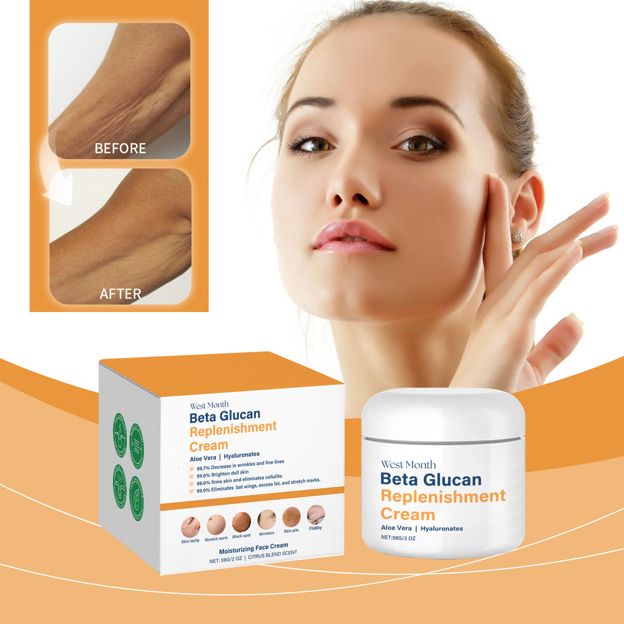 Firming Skin Cream Gentle Nourishing Firming Skin Elastic Skin Hydrating Moisturizing Cream - V.I.P Digital Presence