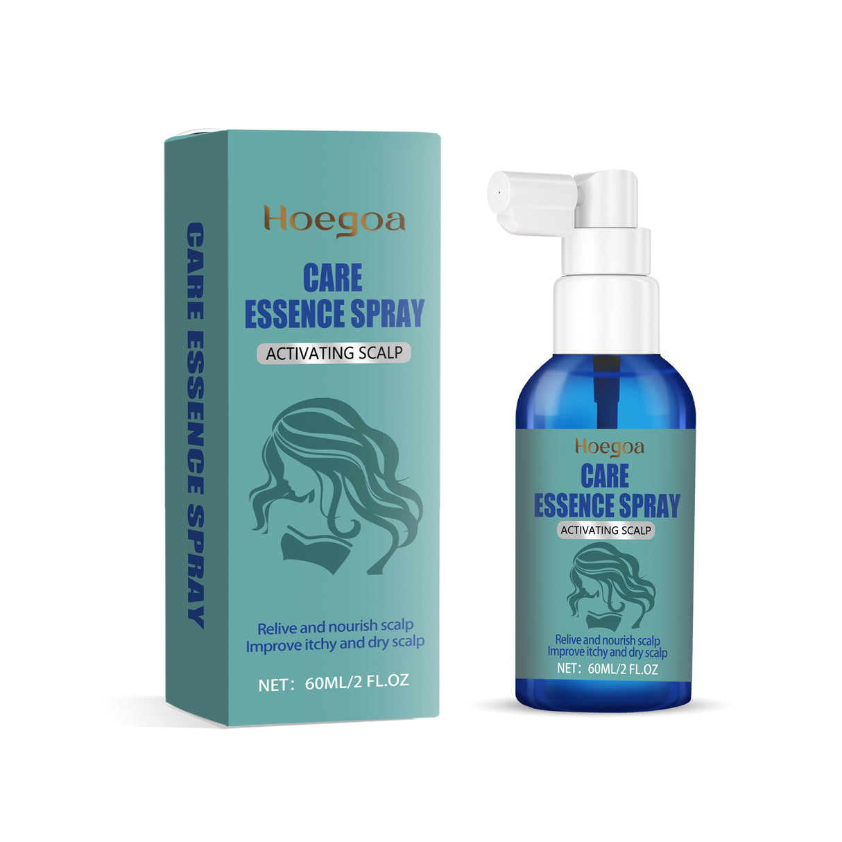 Scalp Treatment Essence Spray Nourishes And Hydrates Scalp, Hydrates And Softens Hair Care Essential Oil - V.I.P Digital Presence