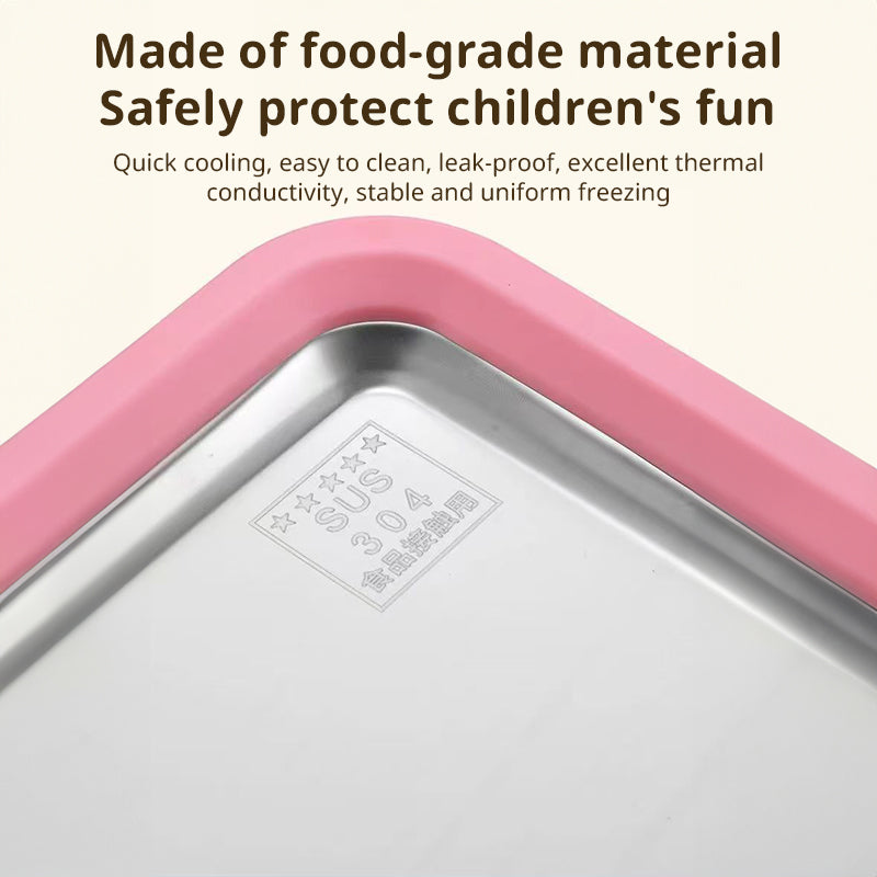 Home ice cream maker, small frozen yogurt maker, handmade for kids, frozen ice tray, family kitchen tools - V.I.P Digital Presence