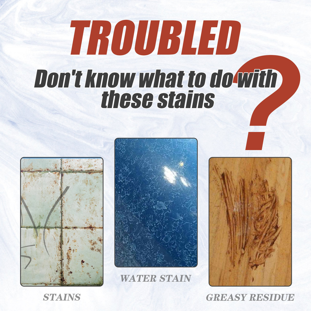 Stone Cleaning Powder, Household Kitchen Countertop Marble Tile Stain Cleaning Decontaminating Polishing Powder - V.I.P Digital Presence