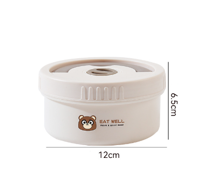 Microwaveable portable 304 stainless steel single-layer insulated lunch box with lid - V.I.P Digital Presence