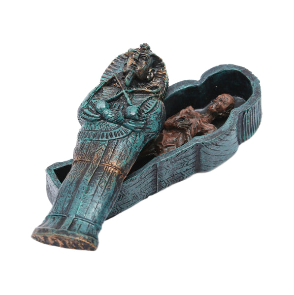 Mummy coffin fish tank resin ornaments - V.I.P Digital Presence