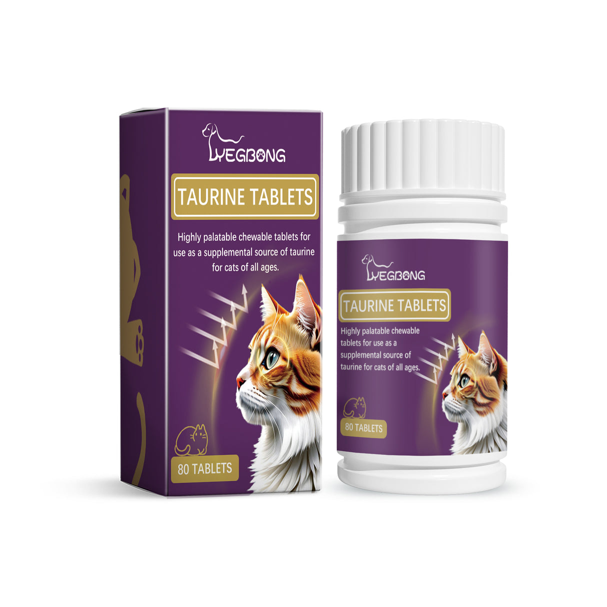Compound Taurine Tablets For Cats Nutritional Supplement Multi-Dimensional Taurine Tablets For Cats - V.I.P Digital Presence