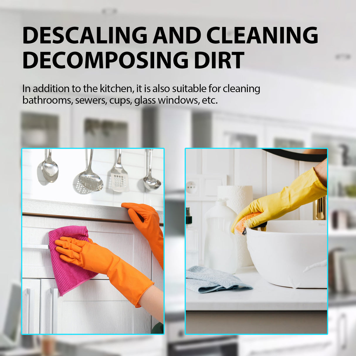 Multifunctional Kitchen Cleaning Tablets, Home Kitchen Stove Kitchen Utensils Stainless Steel Heavy Oil Cleaning And Descaling - V.I.P Digital Presence