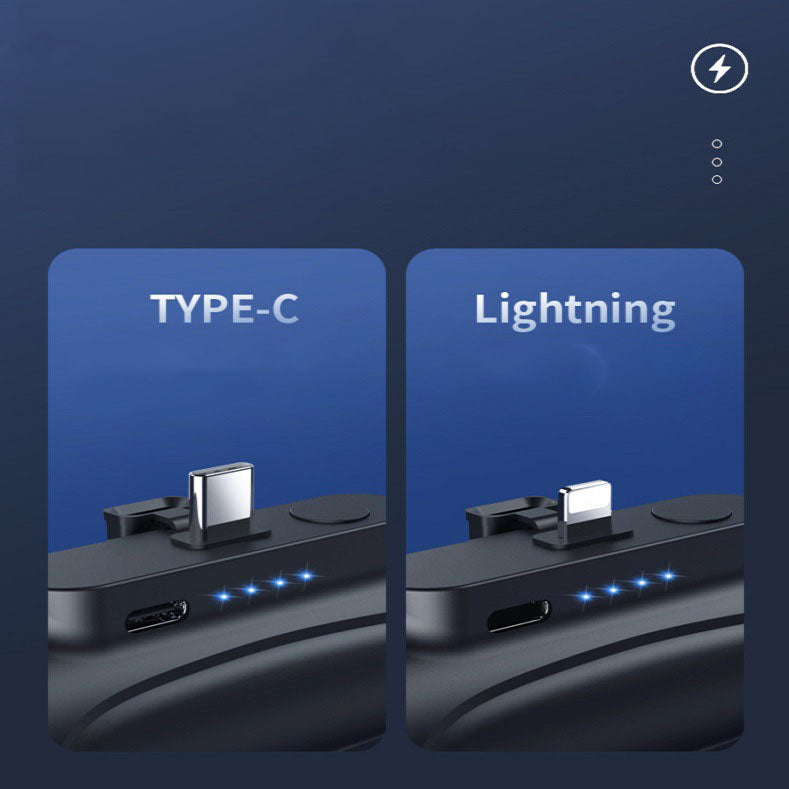 New creative power bank flashlight outdoor LED mini capsule portable fast charge 5000mAh power bank - V.I.P Digital Presence