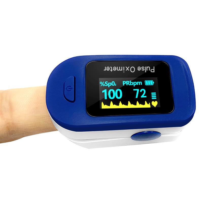 Household Health Monitors OLED Oximeter Medical equipment Heart Rate Monitor Fingertip Pulse Oximeter Finger Blood Oxygen - V.I.P Digital Presence