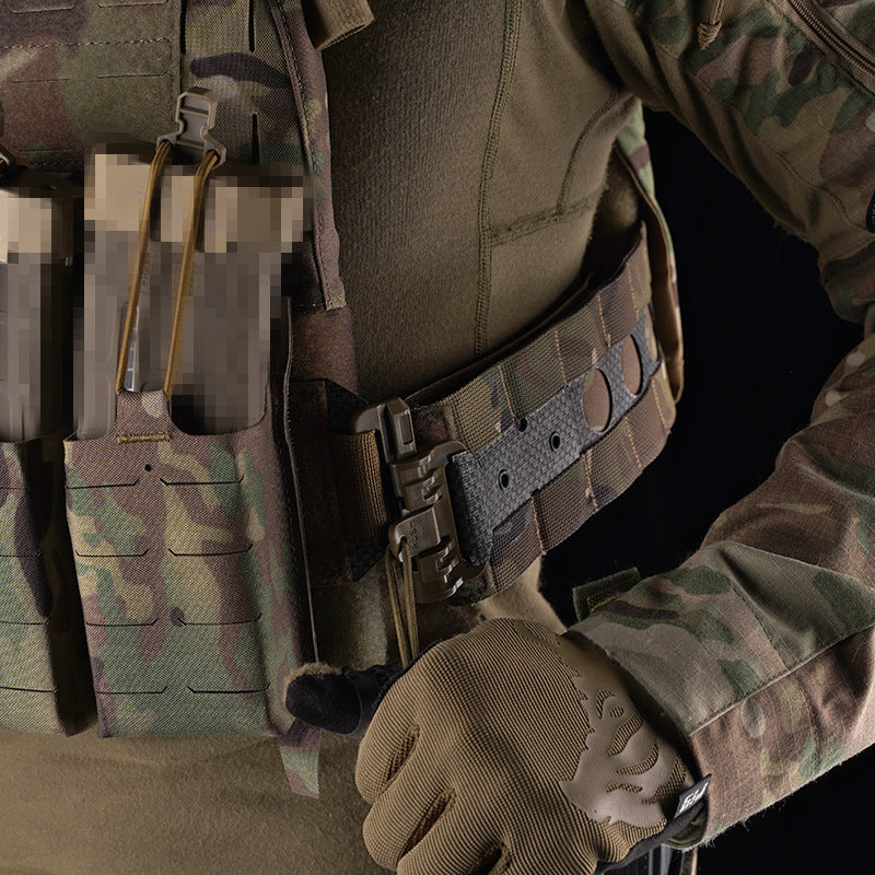 One Pair (2 Pieces) Style 3Ac Kit for FCPC V5 Tactical Vest Cummerbunds, with Quick Release Buckle, made of imported Tegris. - V.I.P Digital Presence