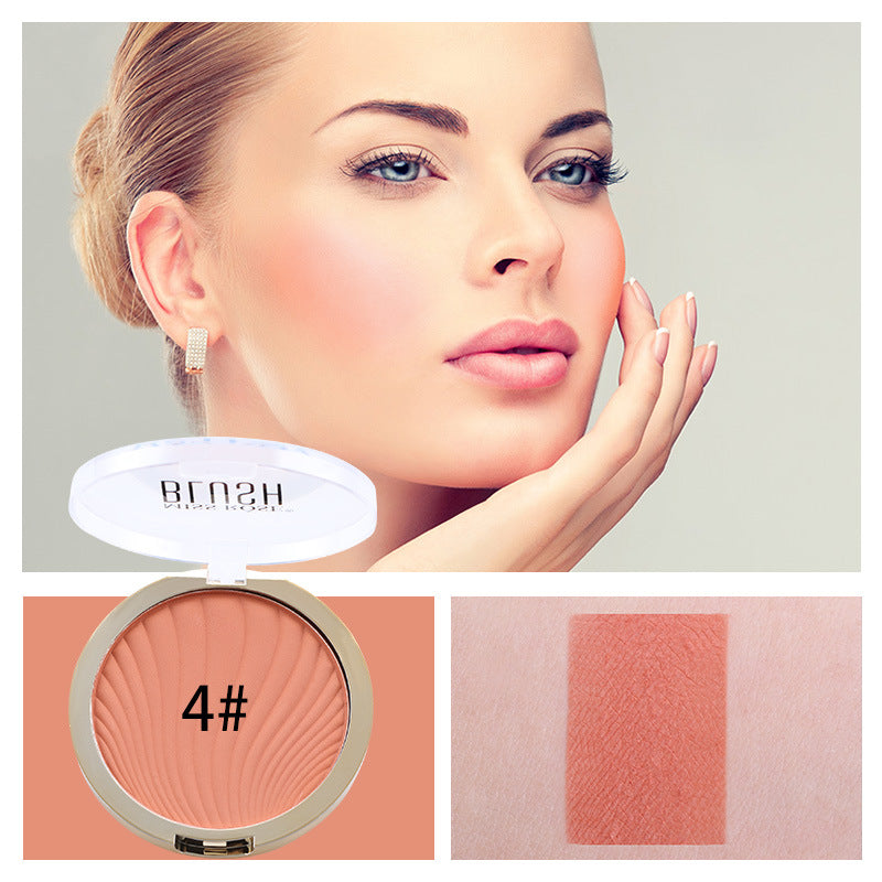 MISSROSE Six-Color Matte Highlighter Blush Blush Nude Makeup Repair Powder Brighten Skin Tone Blush Palette - V.I.P Digital Presence