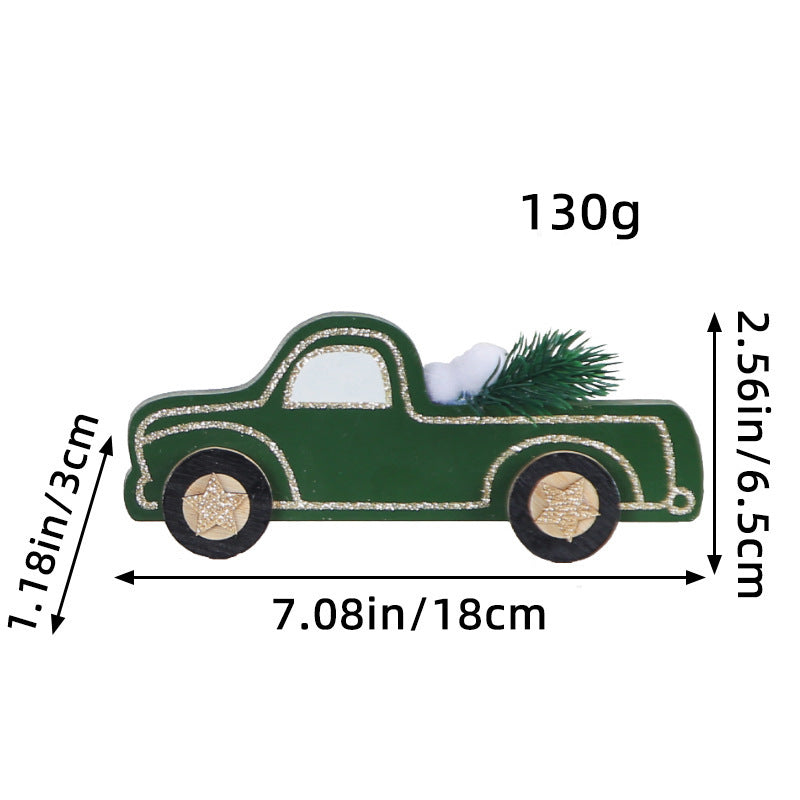 Christmas decoration small ornament fashionable dark green car ornament - V.I.P Digital Presence