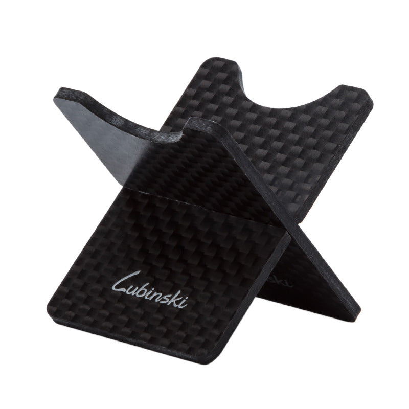 Cigar holder portable metal brass electroplated carbon fiber display cigar holder - V.I.P Digital Presence