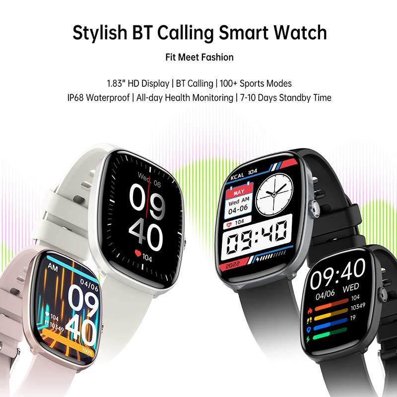S5 smartwatch IP68 waterproof Bluetooth call sports wristband heart rate and blood oxygen monitoring - V.I.P Digital Presence