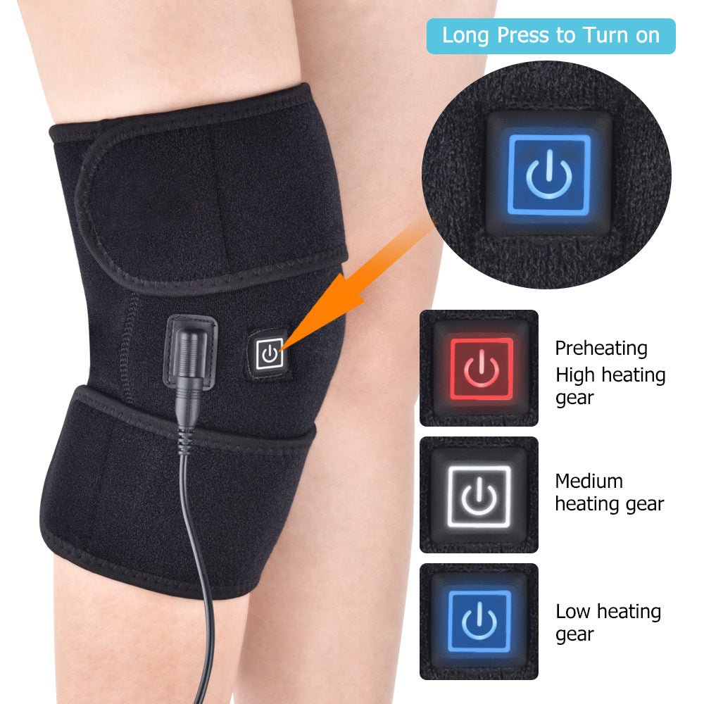 Warm compress and knee protection for middle-aged and elderly people knee joint insulation and health massage - V.I.P Digital Presence
