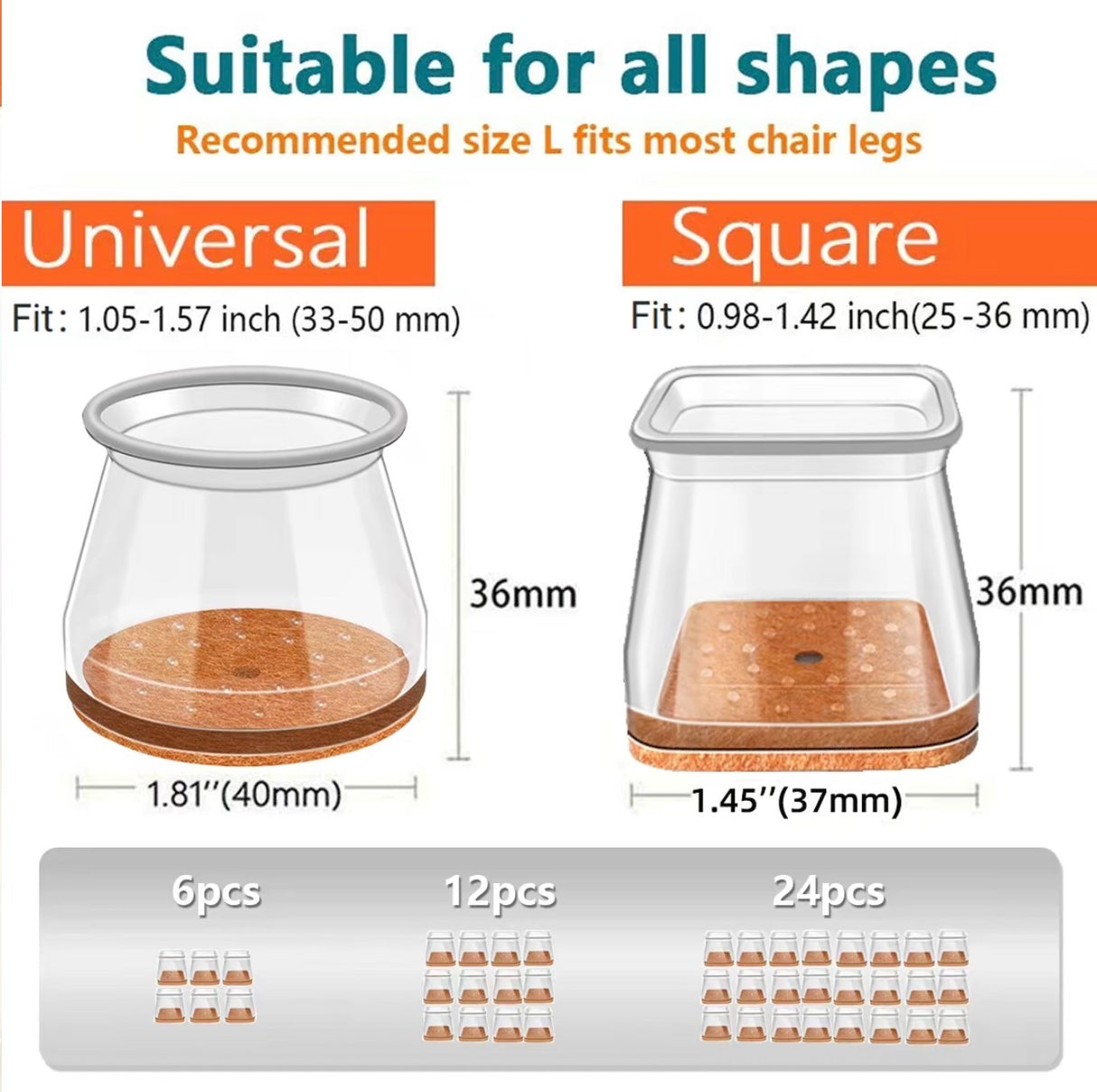 FloorGuard Chair Protectors